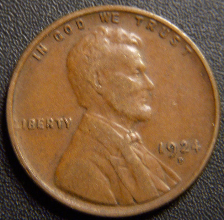 1924-D Lincoln Cent - Extra Fine
