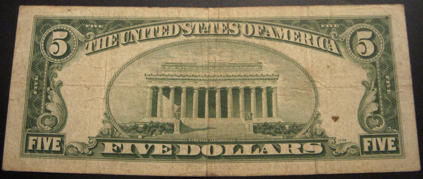 1928D $5 United States Note - FR# 1529