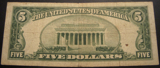 1928D $5 United States Note - FR# 1529
