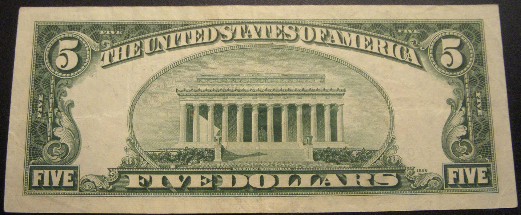 1928F $5 United States Note - FR# 1531