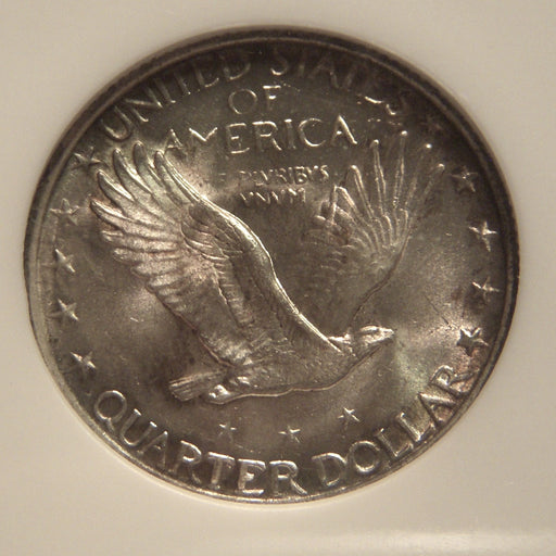 1924-D Standing Quarter - NGC MS63