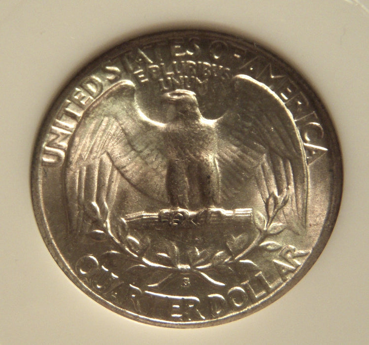 1937-S Washington Quarter - NGC MS64