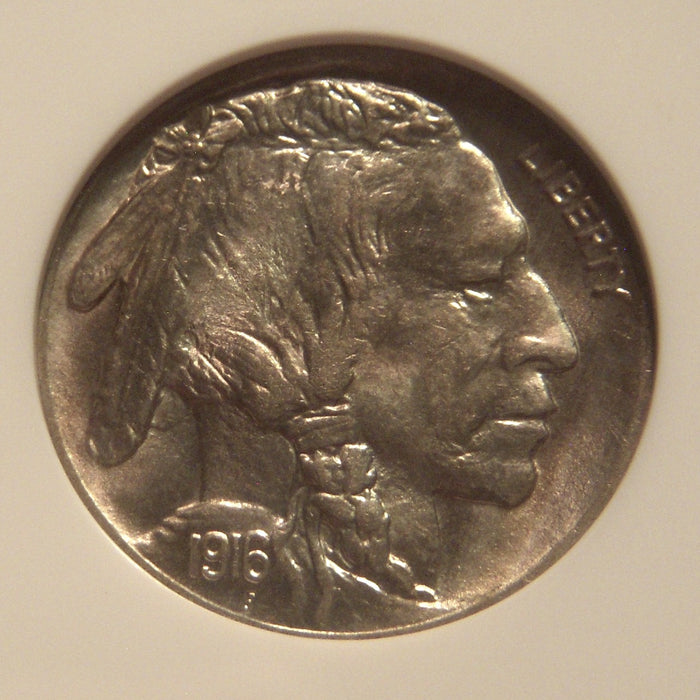 1916 Buffalo Nickel - NGC MS63