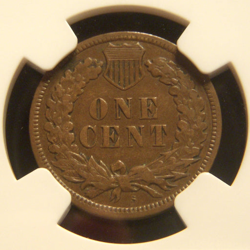 1909-S Indian Head Cent - NGC VF35 BN