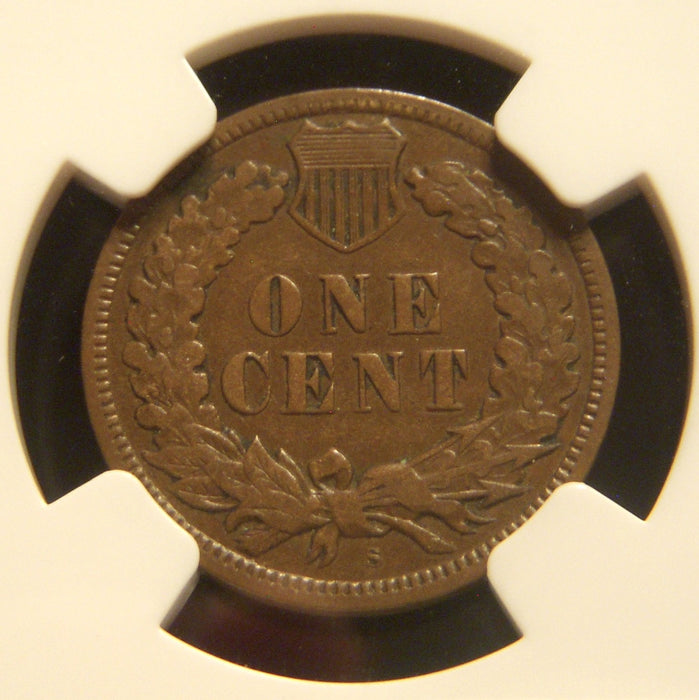 1909-S Indian Head Cent - NGC VF35 BN
