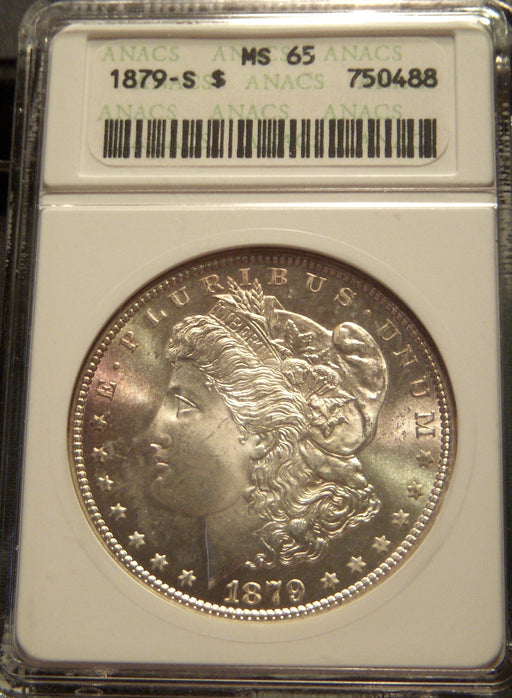 1879-S Morgan Dollar - ANACS MS 65
