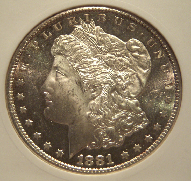 1881-S Morgan Dollar - ANACS MS 64 PL
