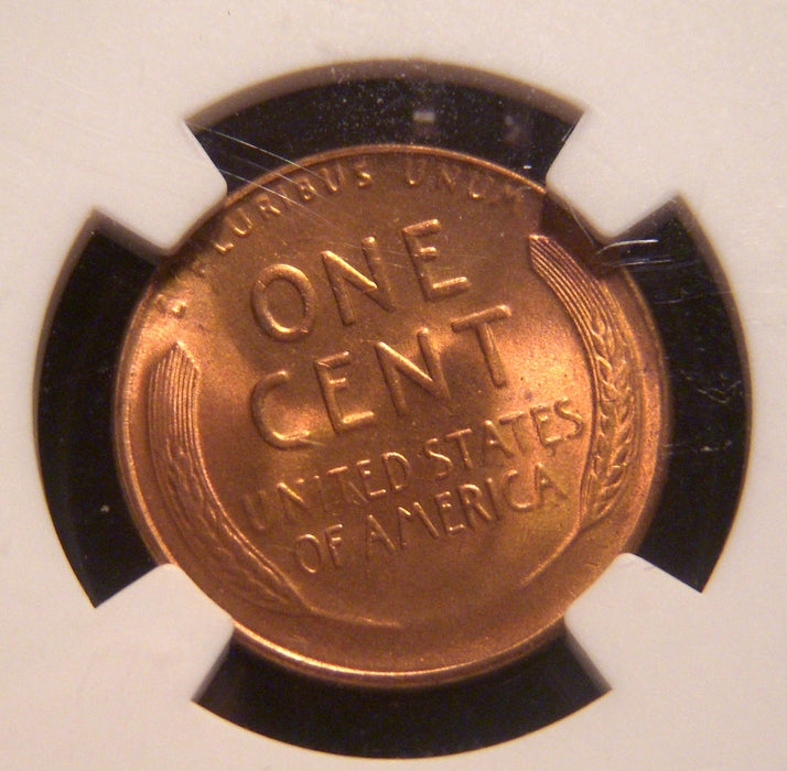 1935-D Lincoln Cent - NGC MS 65 RD