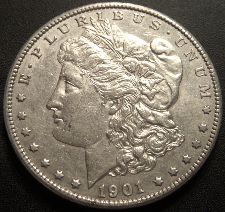 1901-S Morgan Dollar - AU+