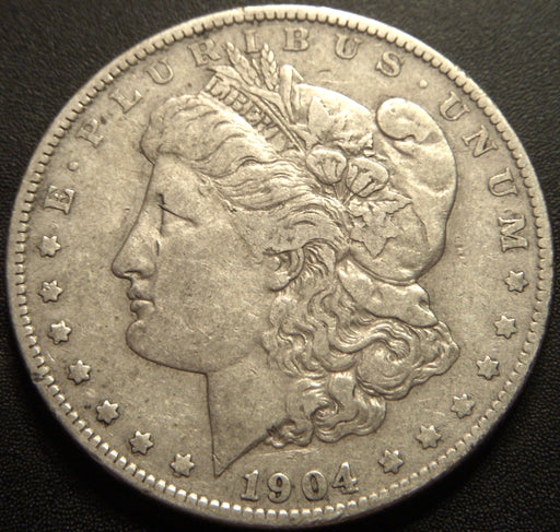 1904-S Morgan Dollar - VF+