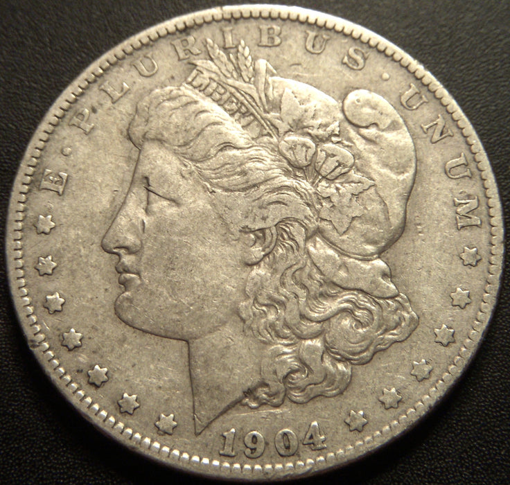 1904-S Morgan Dollar - VF+