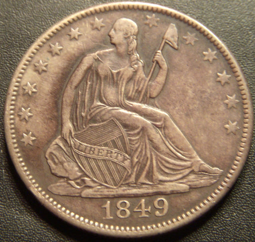 1849-O Seated Half Dollar - Extra Fine