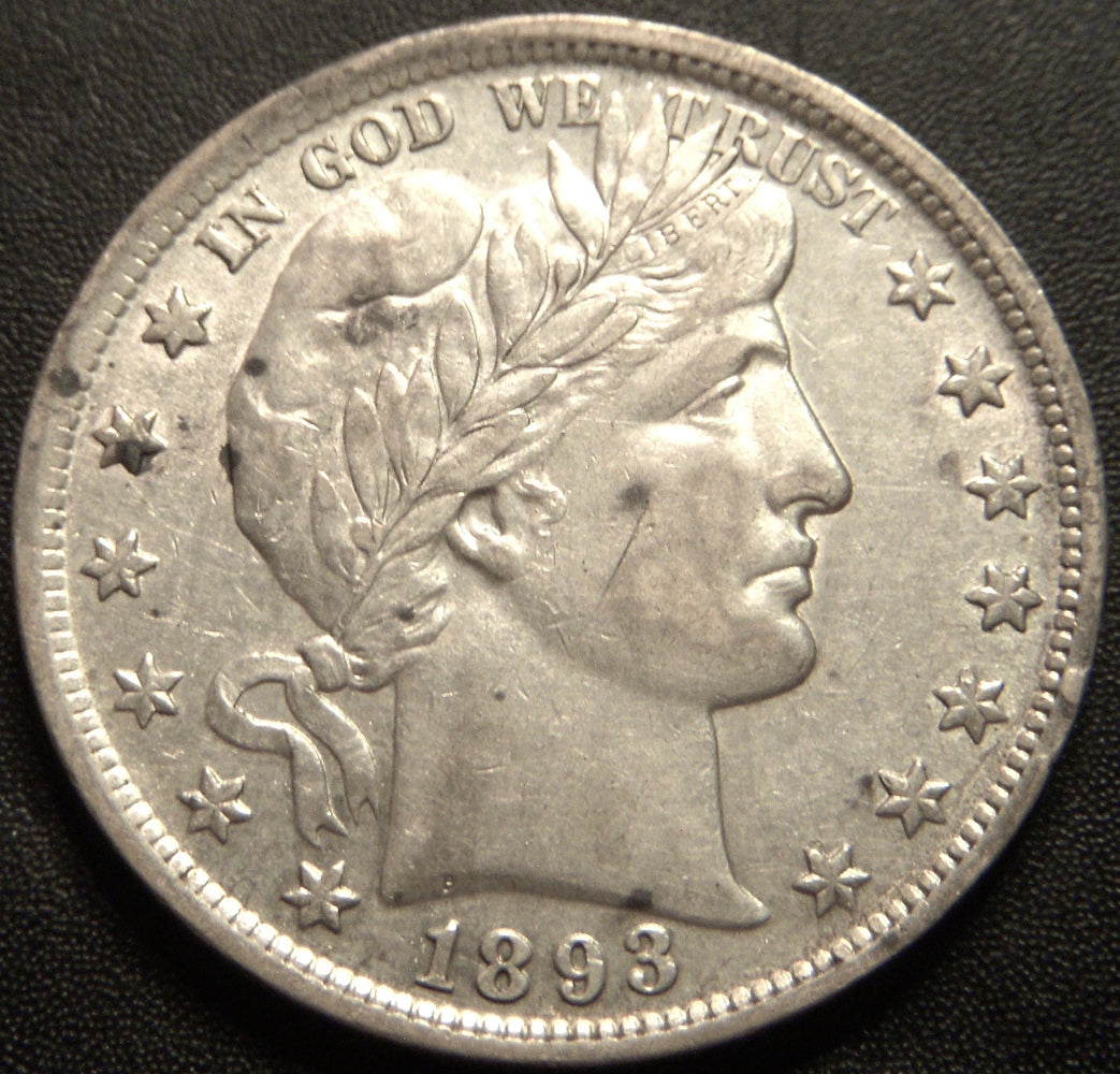 1893 Barber Half Dollar - AU