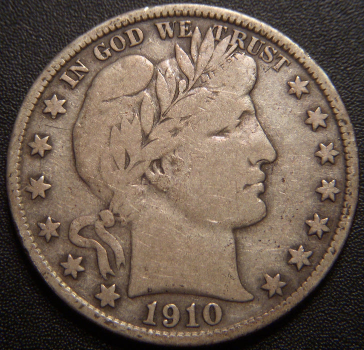 1910-S Barber Half Dollar - Fine