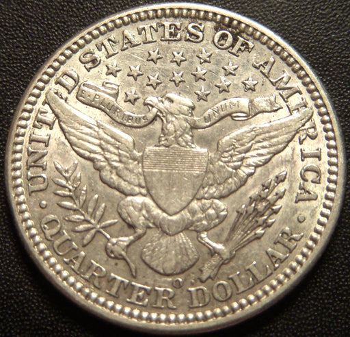 1908-O Barber Quarter - Extra Fine