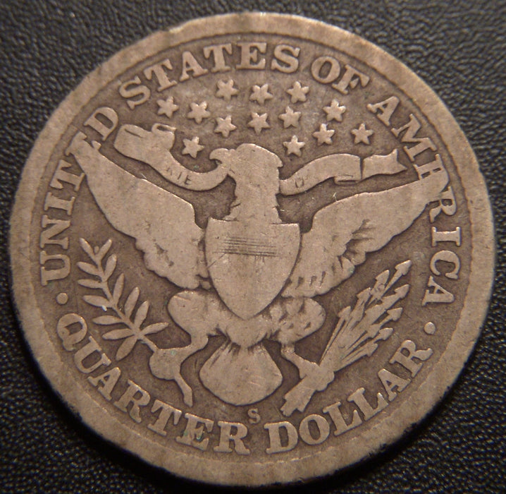 1899-S Barber Quarter - Good