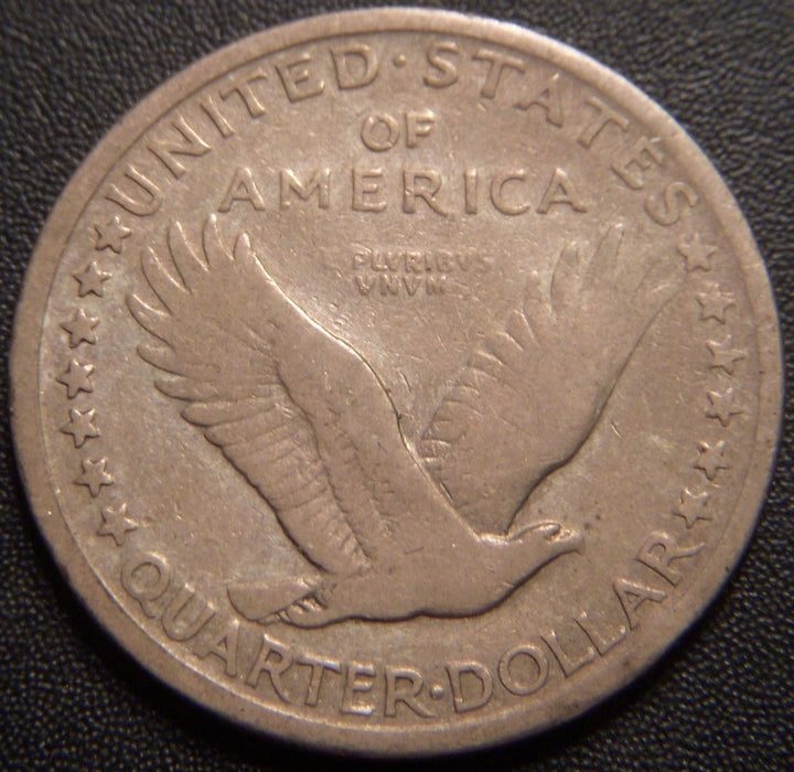 1917-S T2 Standing Quarter - Fine