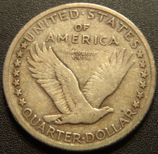 1917-S T1 Standing Quarter - Fine