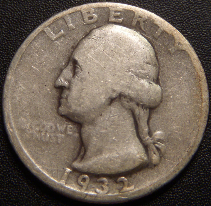 1932-D Washington Quarter - Very Good