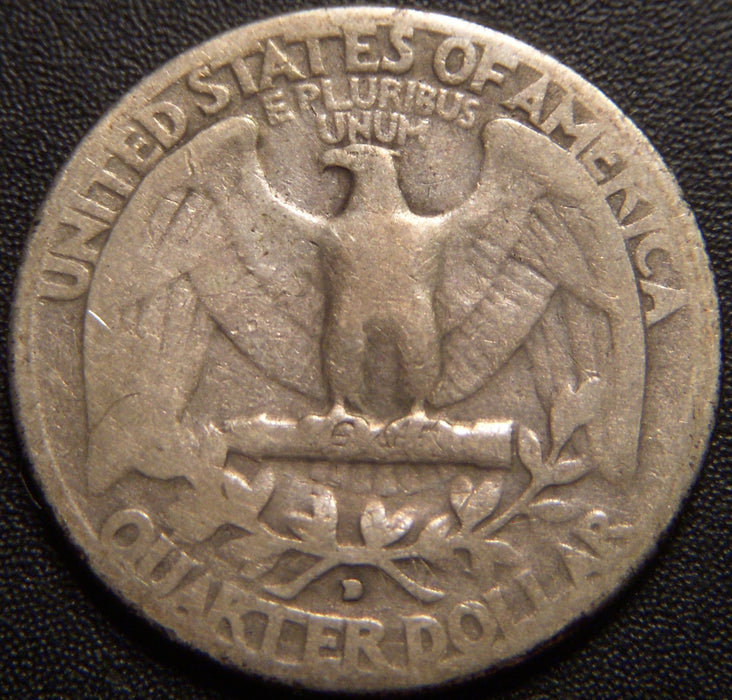 1932-D Washington Quarter - Very Good