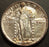 1920-D Standing Quarter - EF/AU