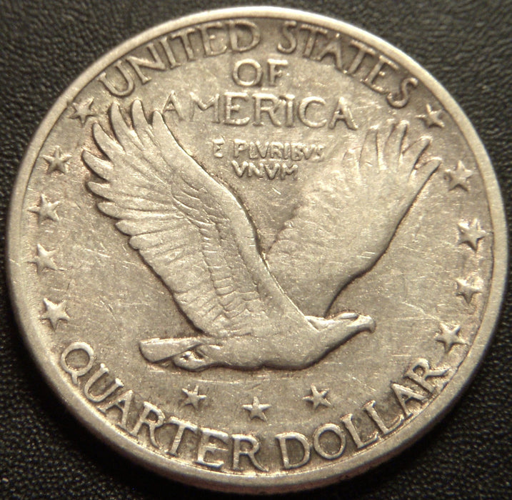 1920-S Standing Quarter - Extra Fine