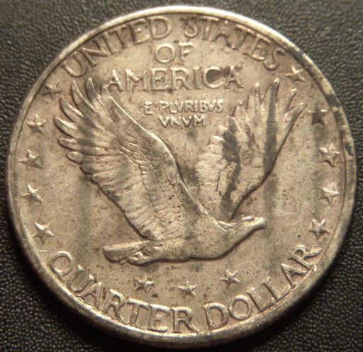 1920-S Standing Quarter - Extra Fine