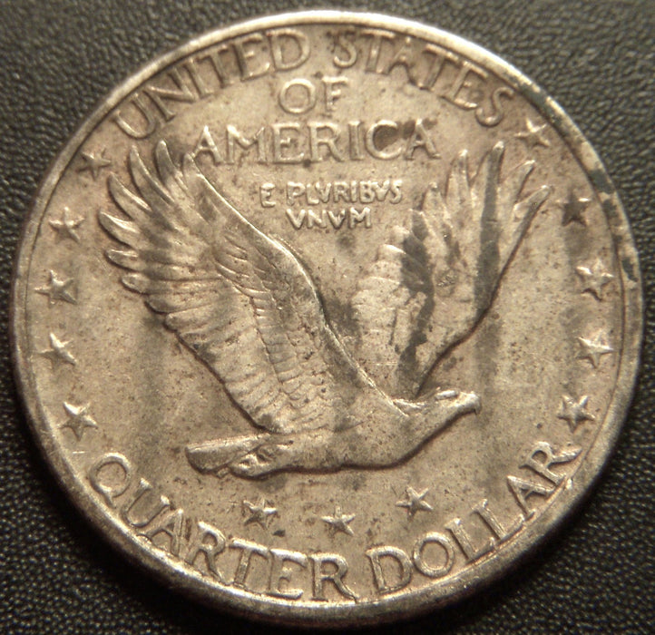 1920-S Standing Quarter - Extra Fine