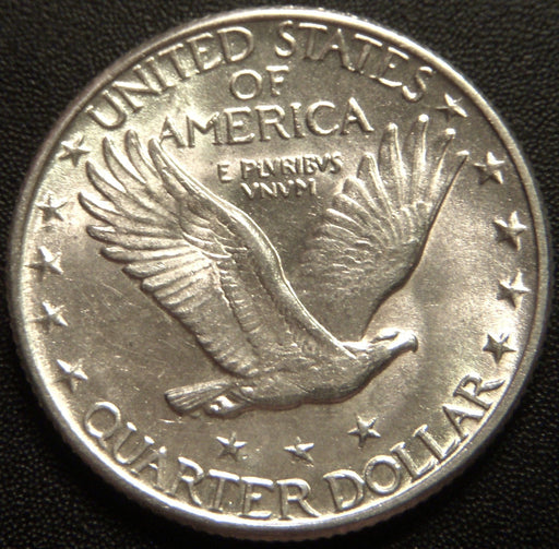 1930 Standing Quarter - AU/Unc