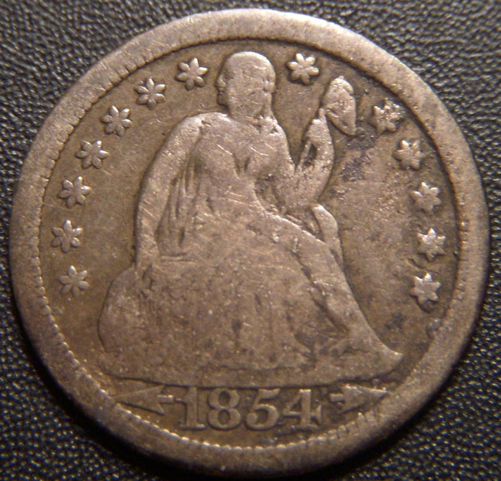 1854-O Seated Dime - Good