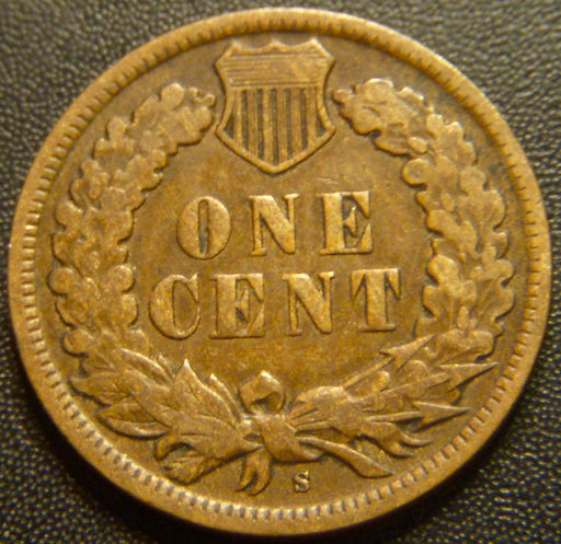 1908-S Indian Head Cent - Very Good