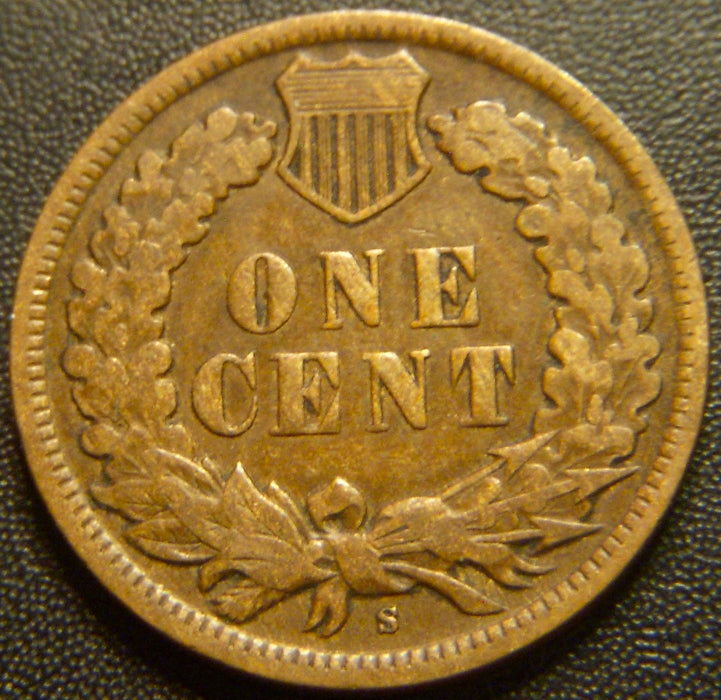 1908-S Indian Head Cent - Very Good