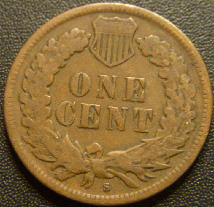1908-S Indian Head Cent - Very Good