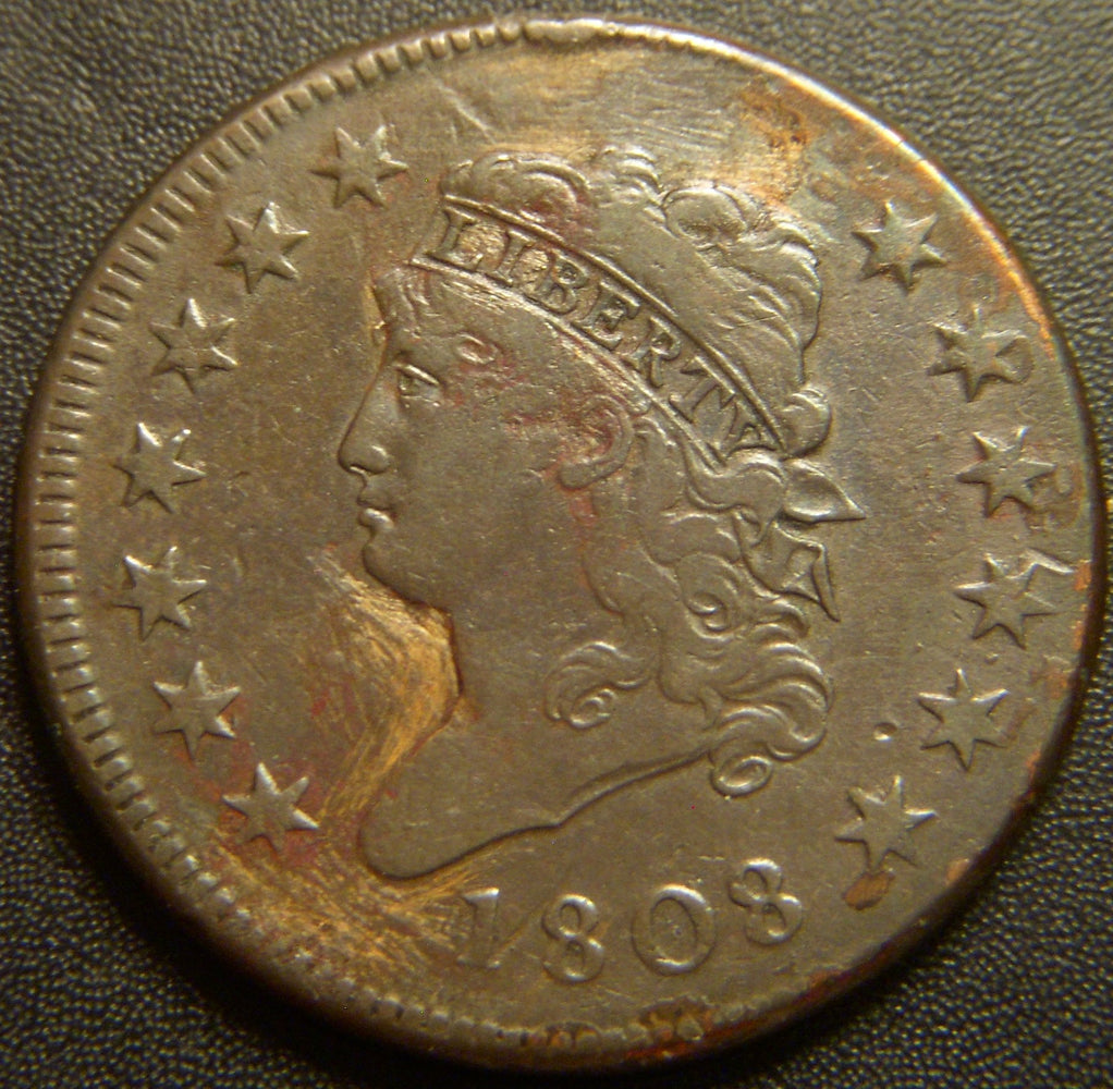 1808 Large Cent - Very Fine Details