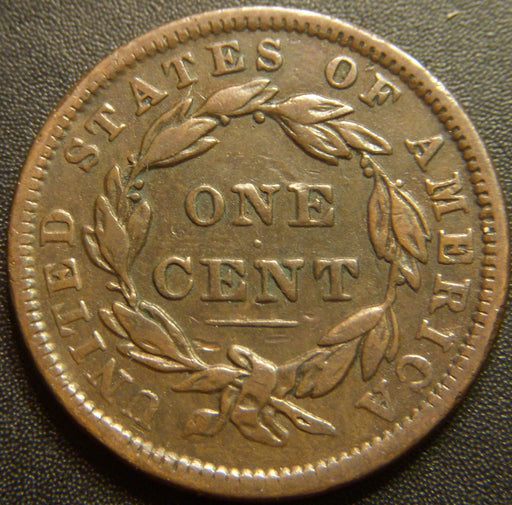 1838 Large Cent - Very Fine