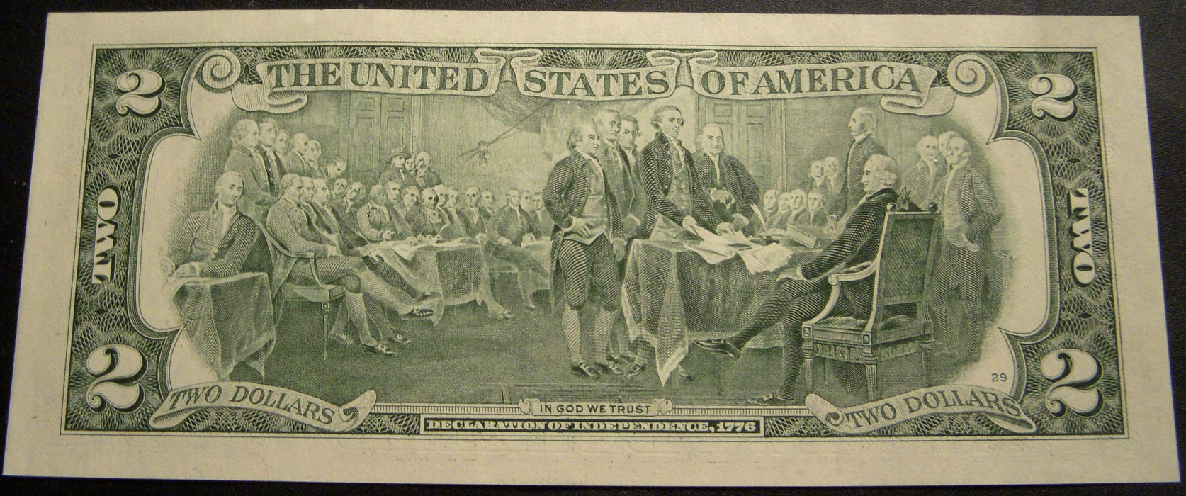 2003A (L) $2 Federal Reserve Note