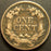 1857 Flying Eagle Cent - Fine