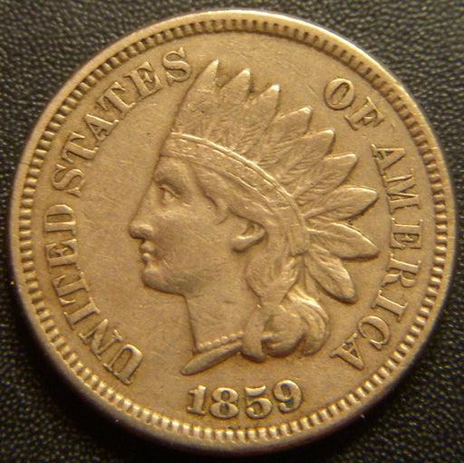 1859 Indian Head Cent - Very Fine