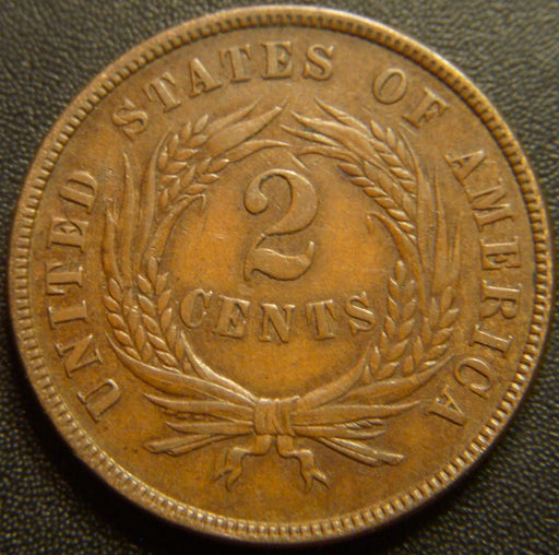 1868 Two Cent - AU