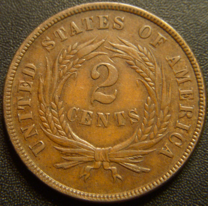 1868 Two Cent - AU