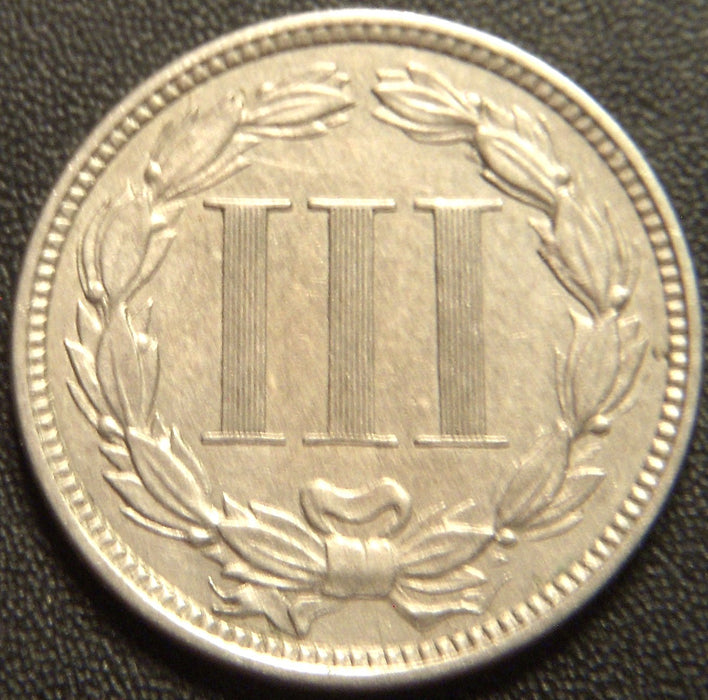 1881 Three Cent - Extra Fine
