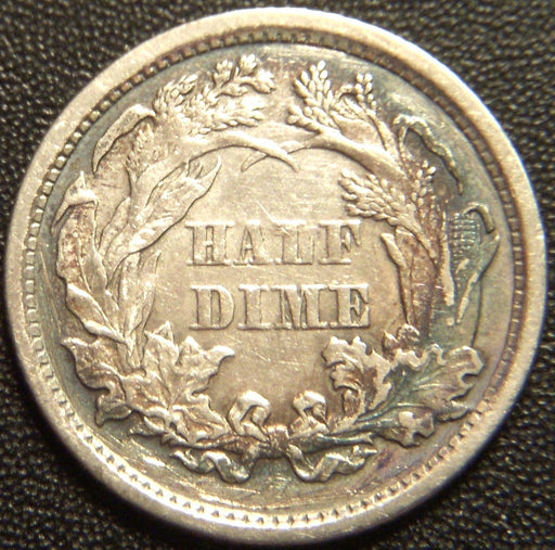1869 Seated Half Dime - Extra Fine