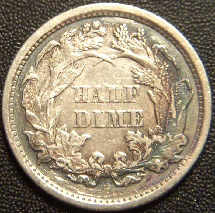 1869 Seated Half Dime - Extra Fine
