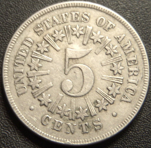 1866 Shield Nickel - Very Fine