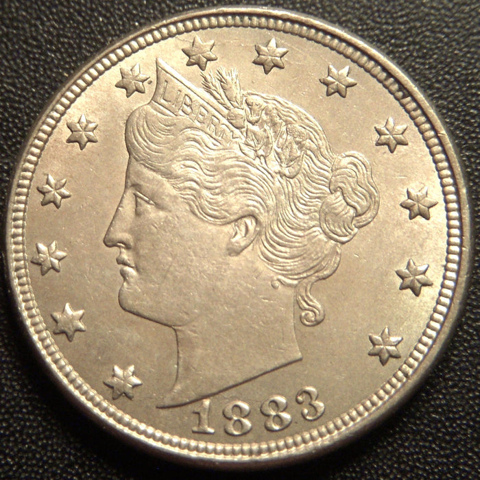 1883 Liberty Nickel - With CENT Uncirculated