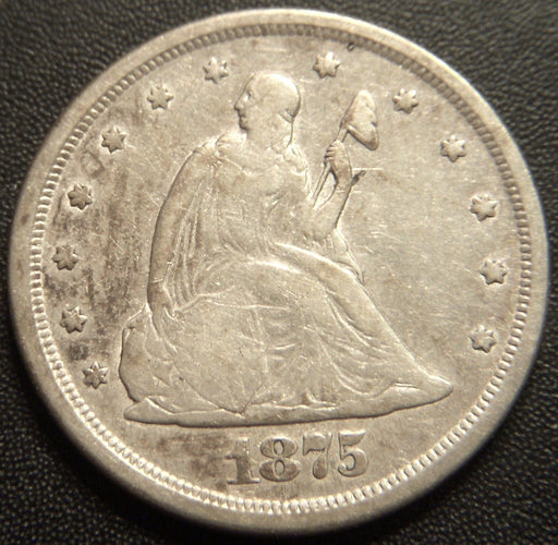 1875-S Twenty Cent - Very Good