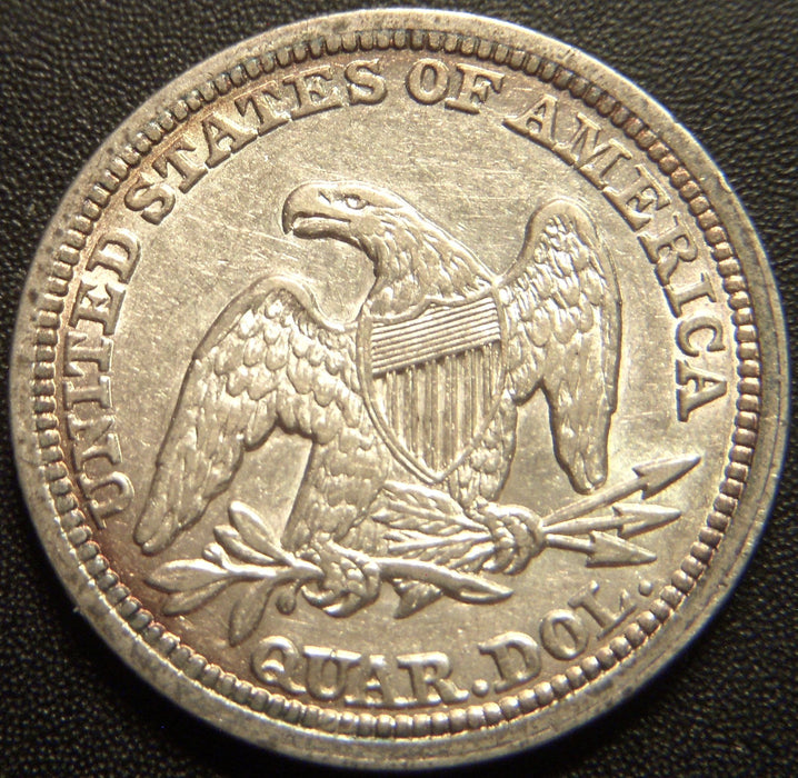 1859 Seated Quarter - AU