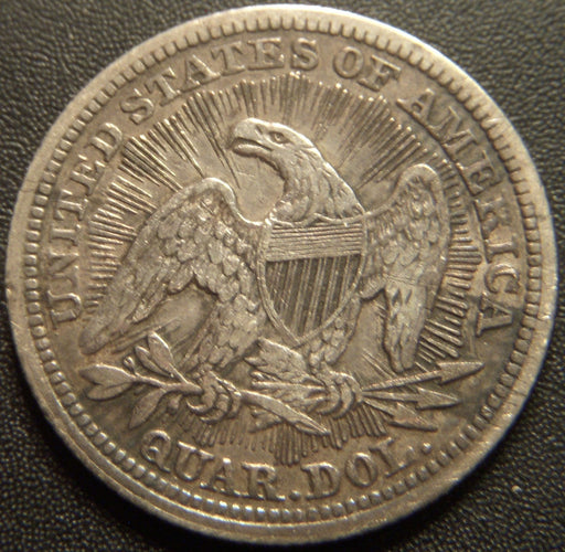 1853 Seated Quarter - Arrows & Rays Extra Fine