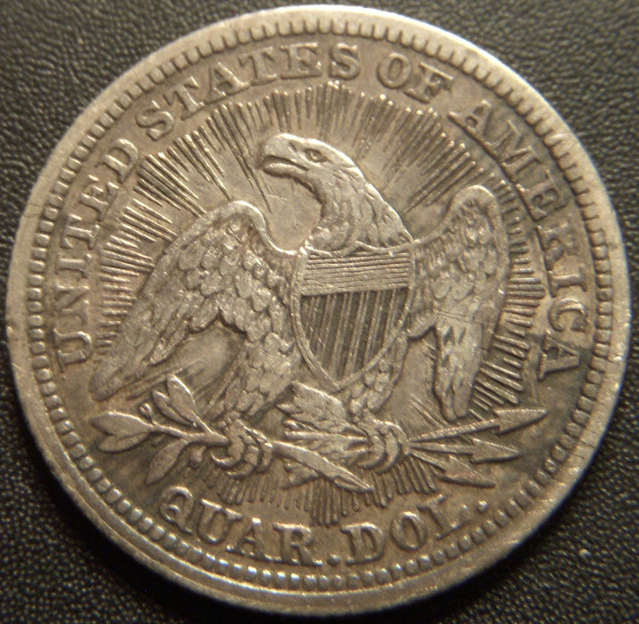 1853 Seated Quarter - Arrows & Rays Extra Fine