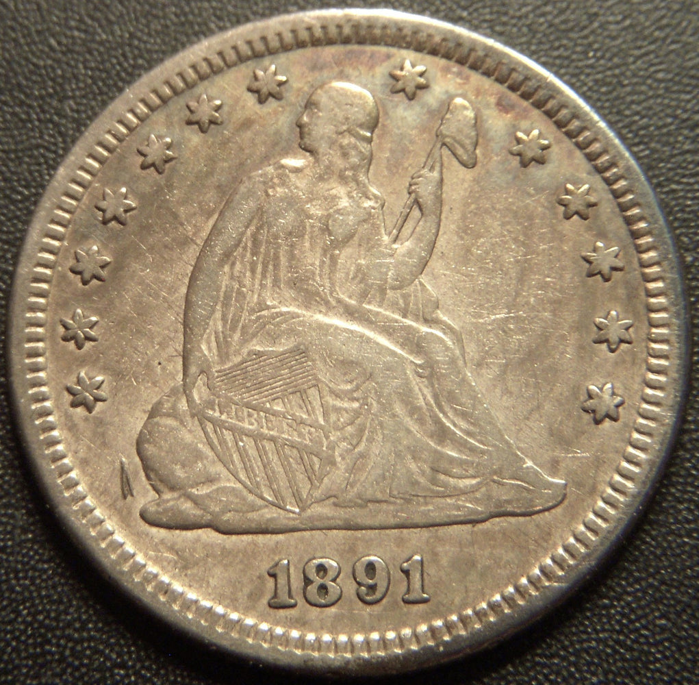 1891-S Seated Quarter - Extra Fine
